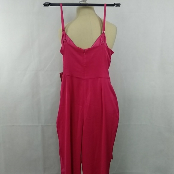 RACHEL Rachel Roy Glare Tie-Front Jumpsuit - Picture 8 of 8